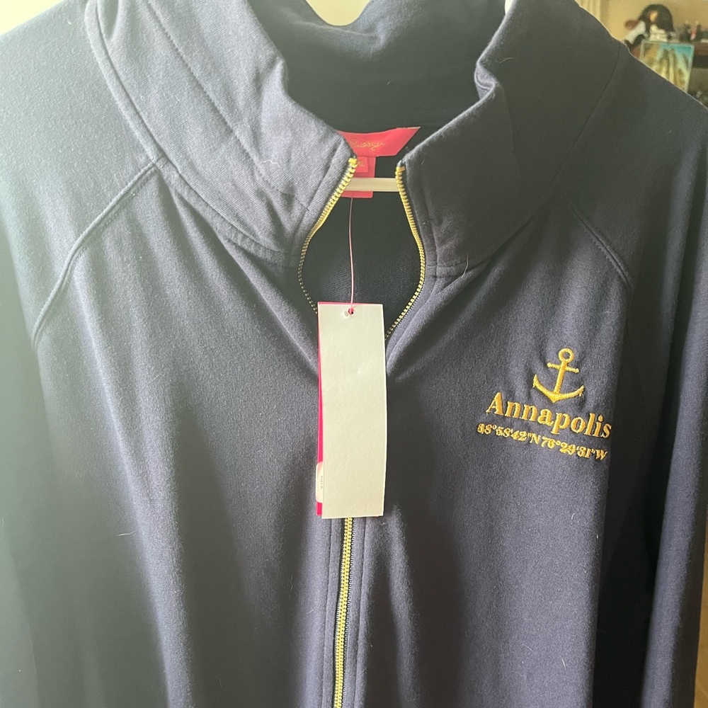 Lilly Pulitzer NWT XXL skipper popover Annapolis